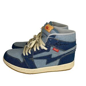 Kool Kiy X Reves Paris Denim Sneakers